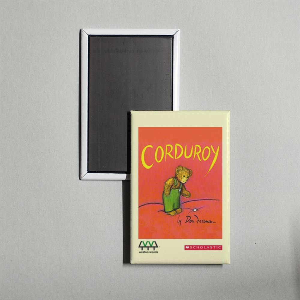 Corduroy Mini Movie Fridge Magnet
