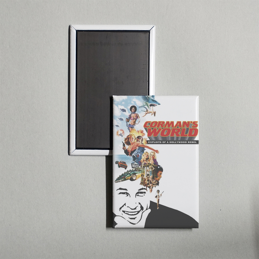 Corman's World Mini Movie Fridge Magnet