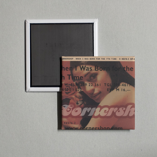 Cornershop - When I Was Born For The 7th Time (Expanded) Album Cover Fridge Magnet