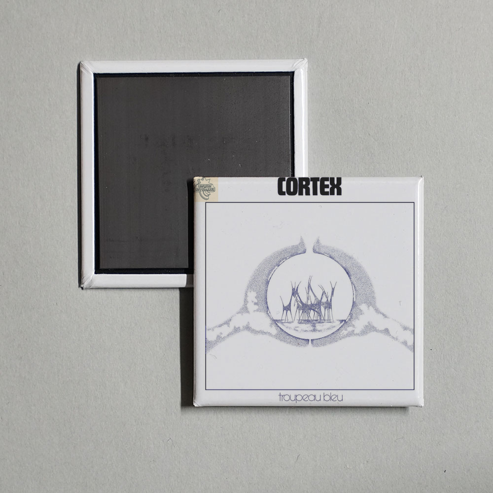 Cortex - Troupeau bleu Album Cover Fridge Magnet