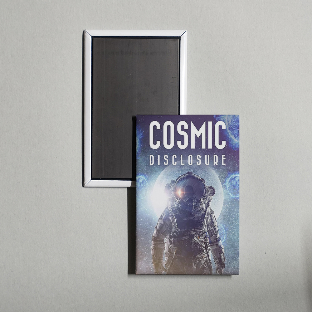 Cosmic Disclosure TV Show Fridge Magnet