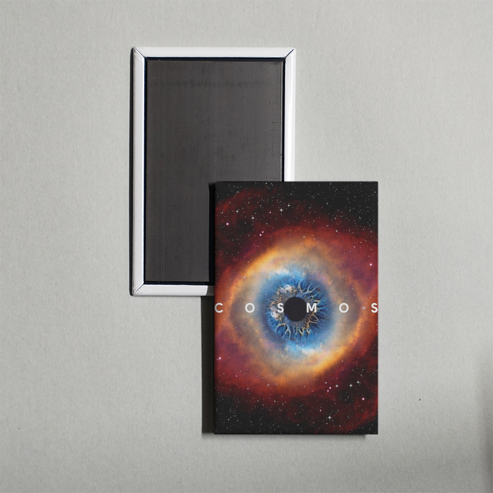 Cosmos TV Show Fridge Magnet