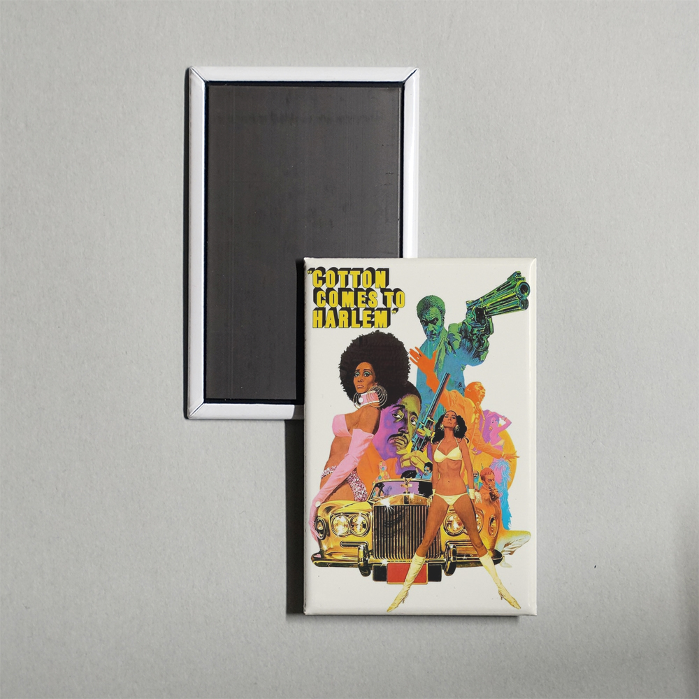 Cotton Comes to Harlem Mini Movie Fridge Magnet