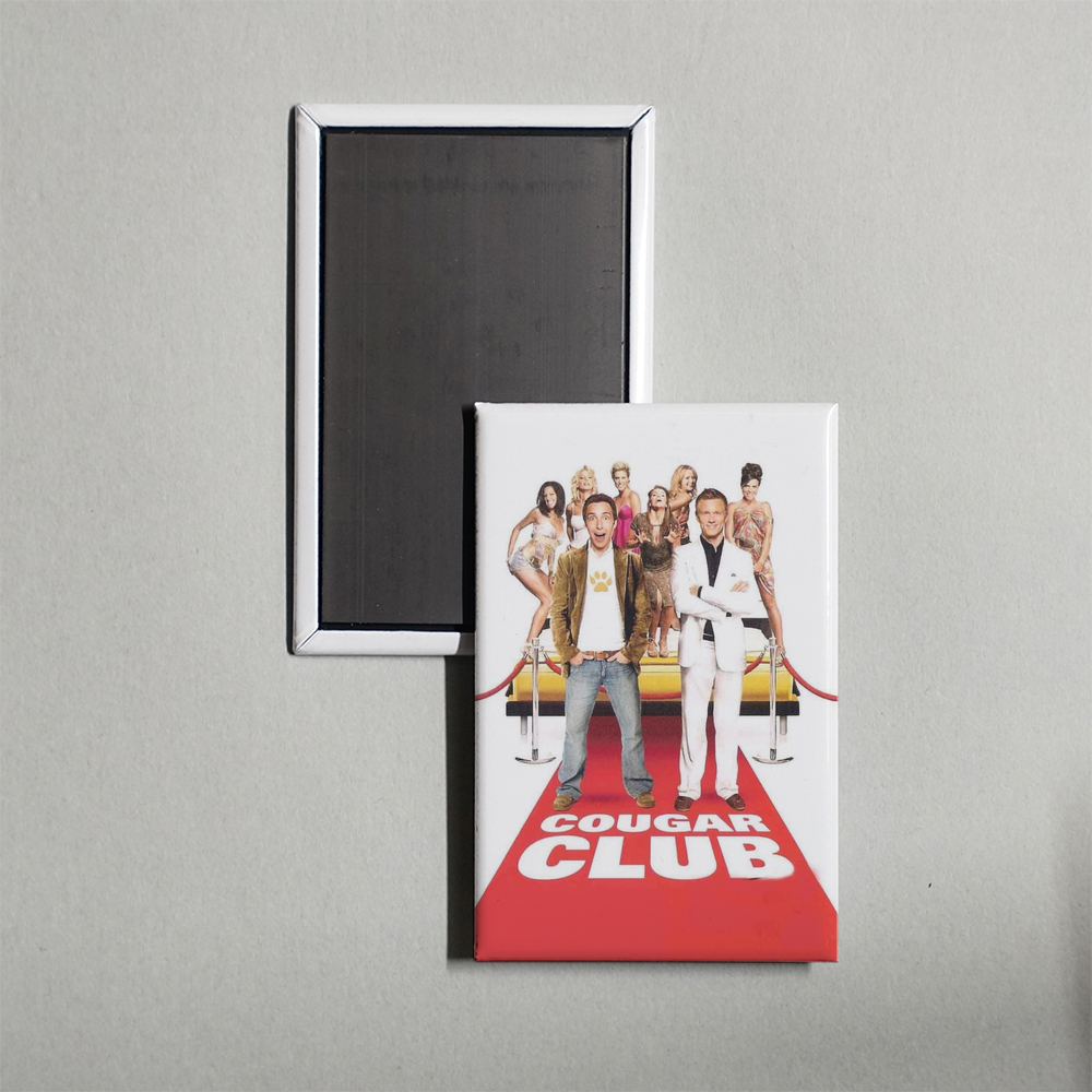 Cougar Club Mini Movie Fridge Magnet