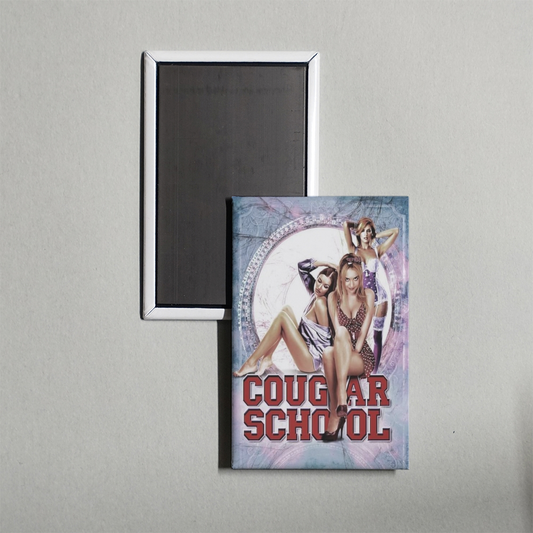 Cougar School Mini Movie Fridge Magnet