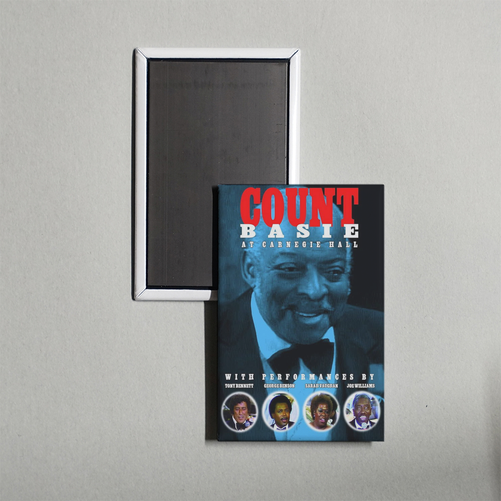 Count Basie At Carnegie Hall Mini Movie Fridge Magnet