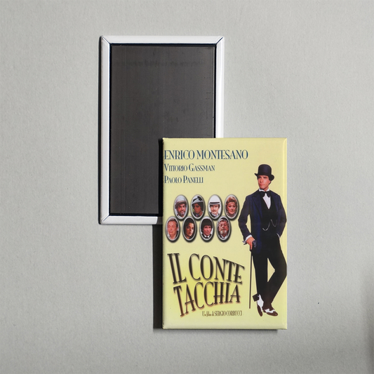 Count Tacchia Mini Movie Fridge Magnet