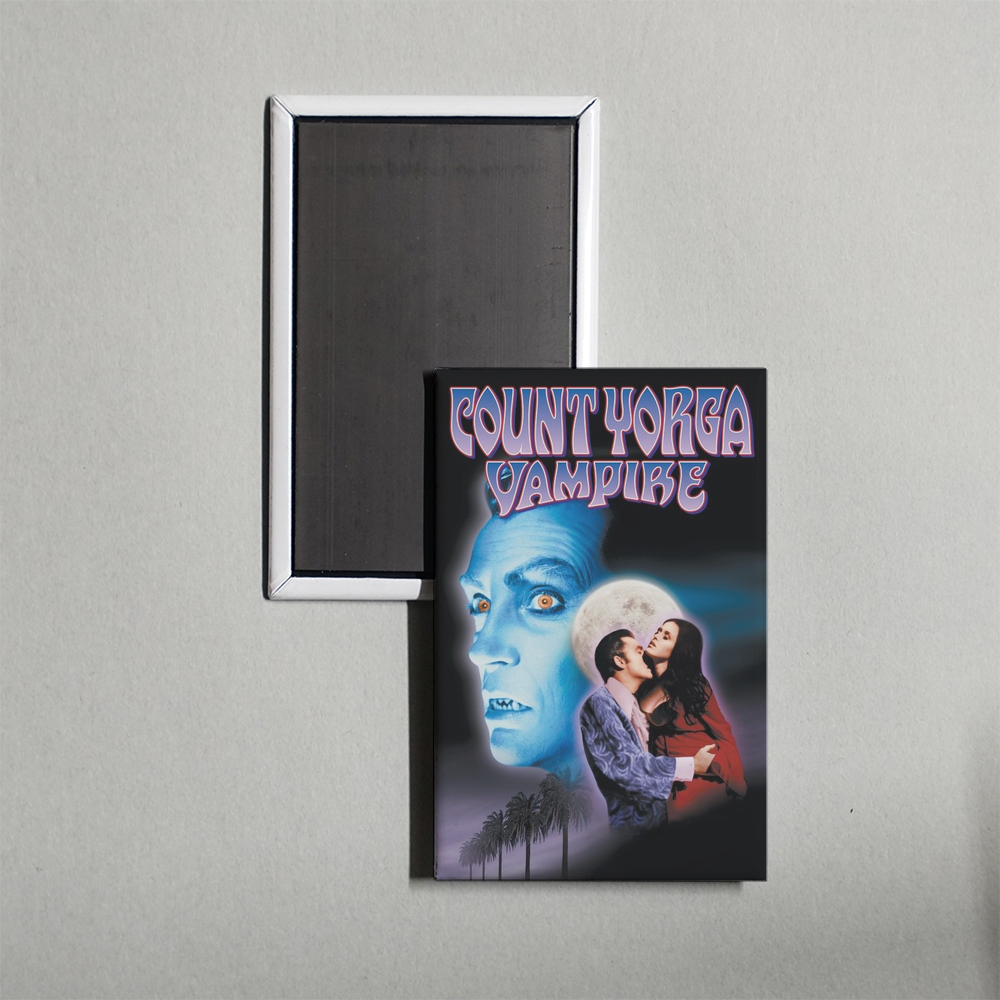 Count Yorga, Vampire Mini Movie Fridge Magnet