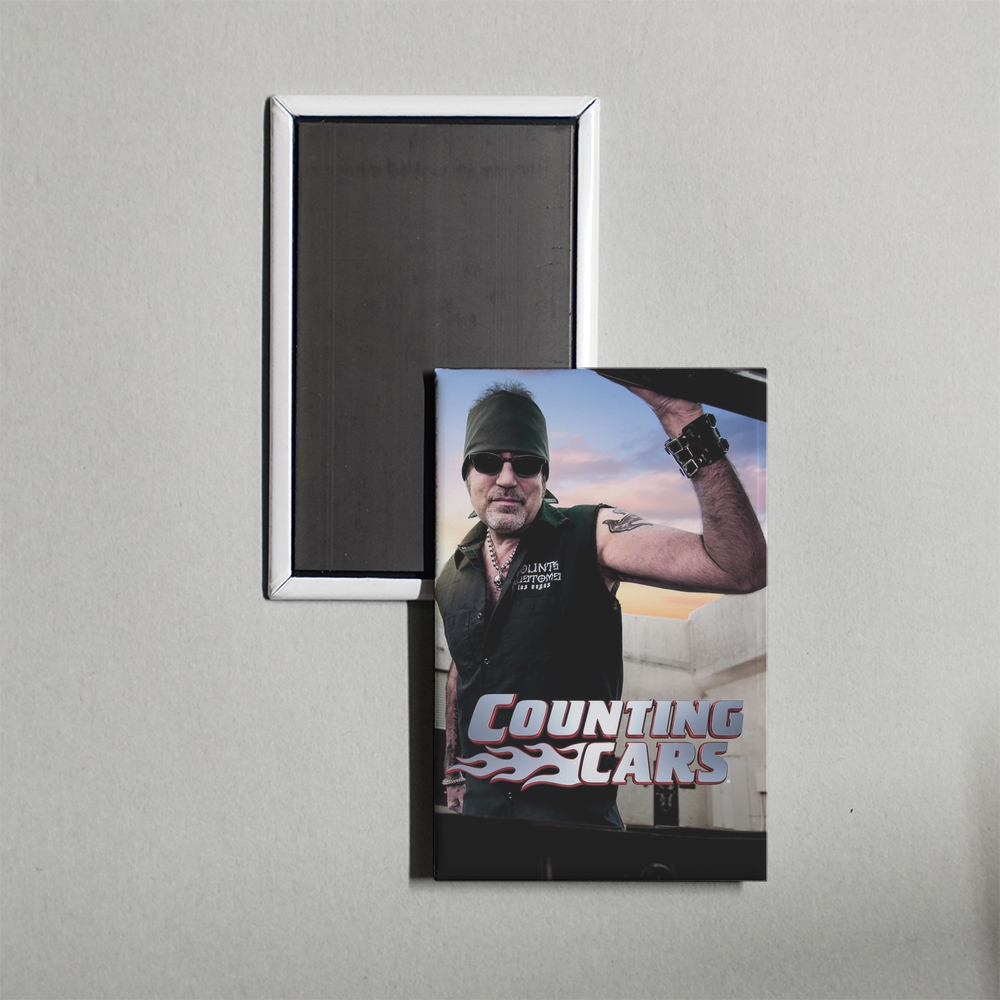 Counting Cars TV Show Fridge Magnet