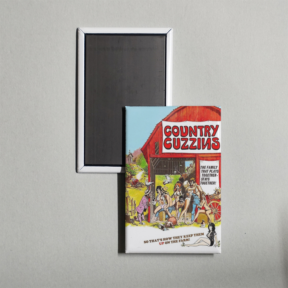 Country Cuzzins Mini Movie Fridge Magnet