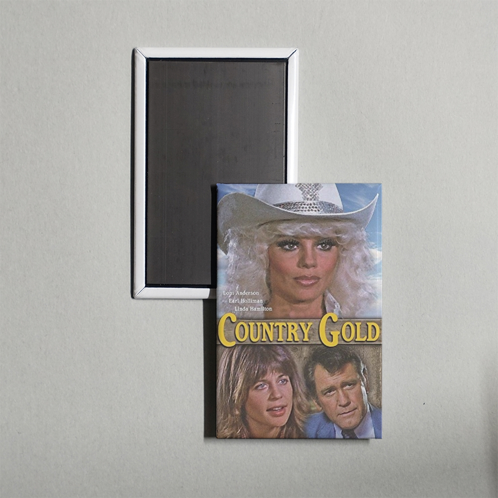 Country Gold Mini Movie Fridge Magnet