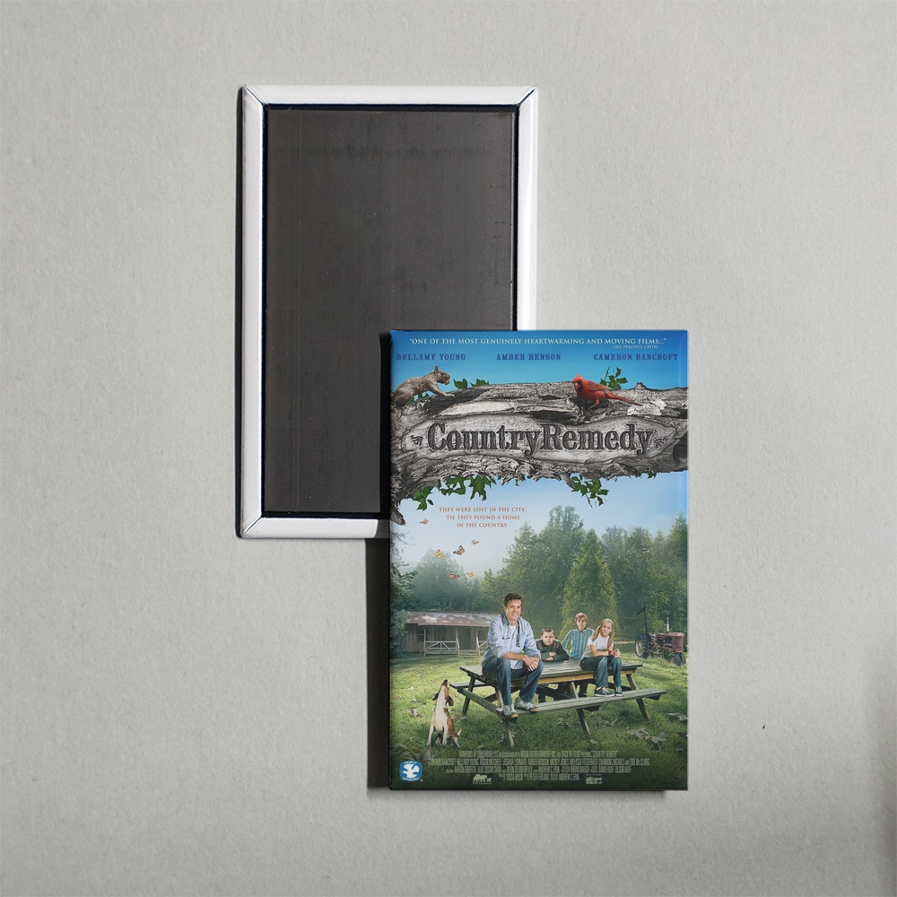 Country Remedy Mini Movie Fridge Magnet