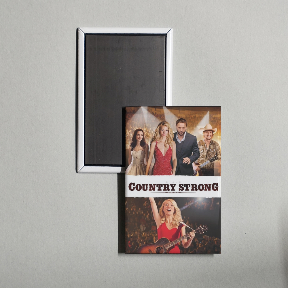Country Strong Mini Movie Fridge Magnet