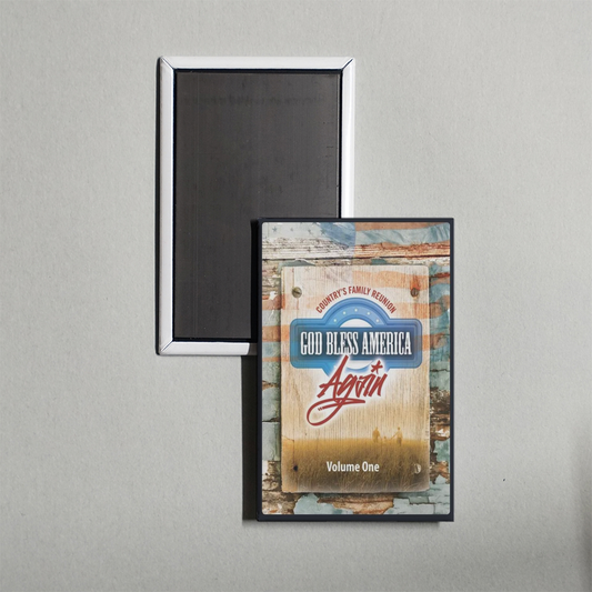 Country's Family Reunion God Bless America Again (Vol. 1) Mini Movie Fridge Magnet