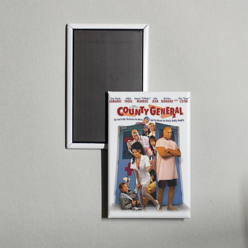 County General Mini Movie Fridge Magnet