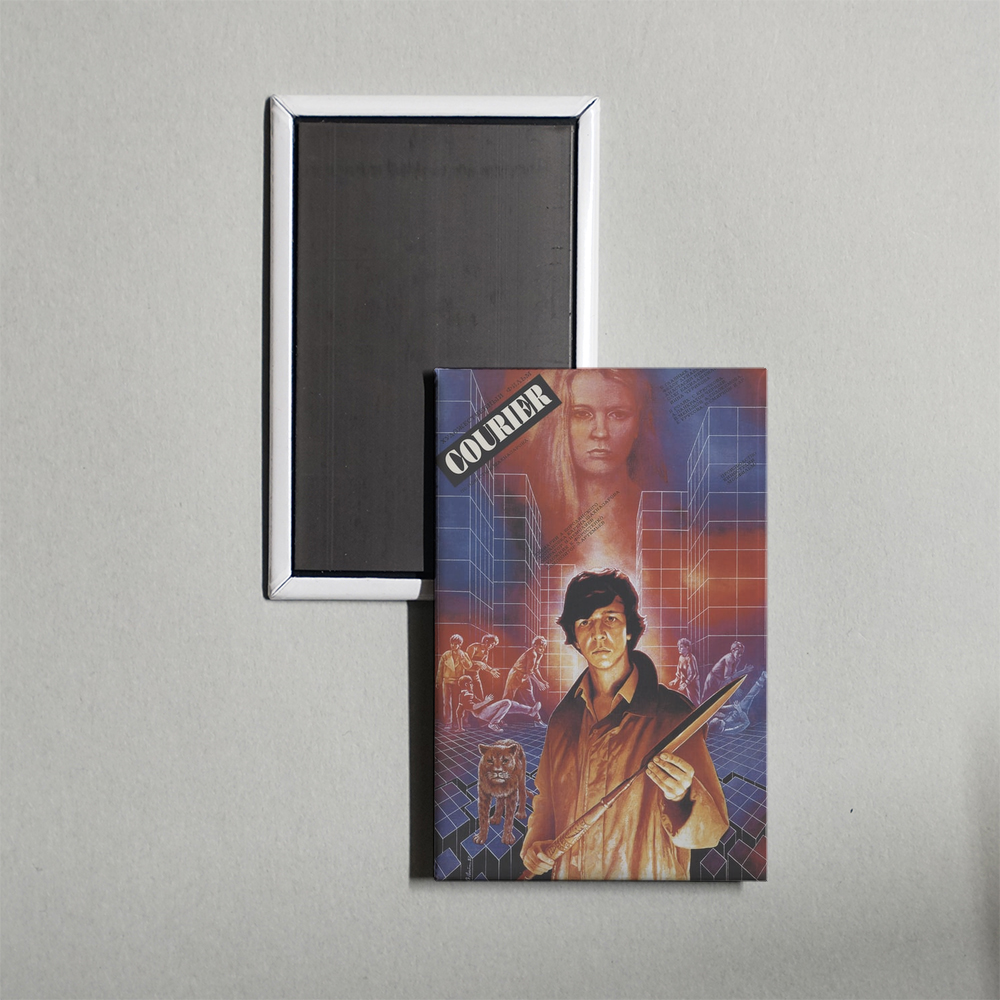 Courier Mini Movie Fridge Magnet