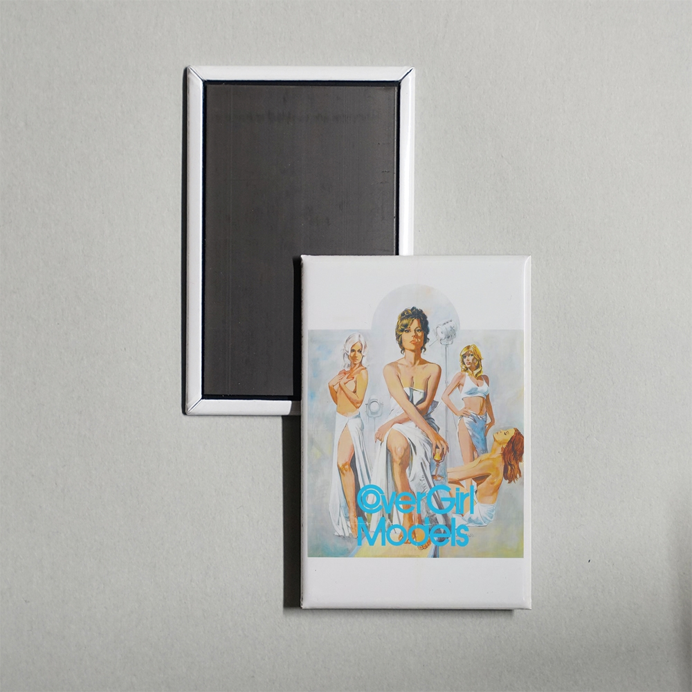 Cover Girl Models Mini Movie Fridge Magnet