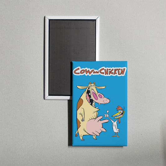 Cow and Chicken TV Show Fridge Magnet