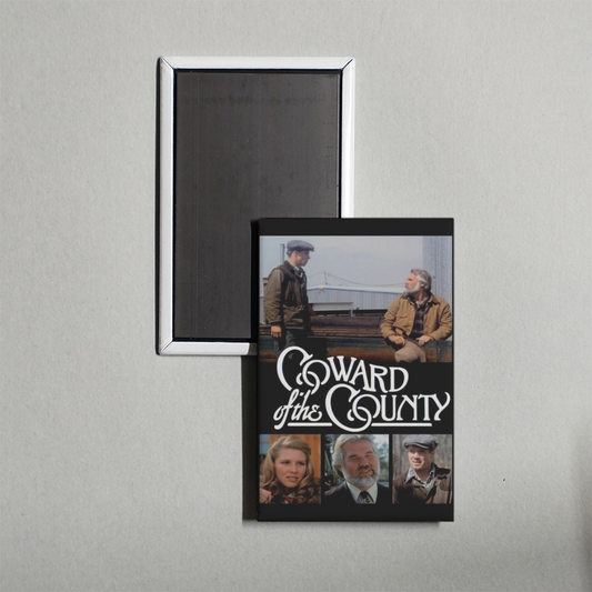 Coward of the County Mini Movie Fridge Magnet