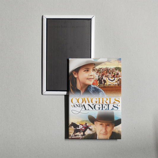 Cowgirls n' Angels Mini Movie Fridge Magnet