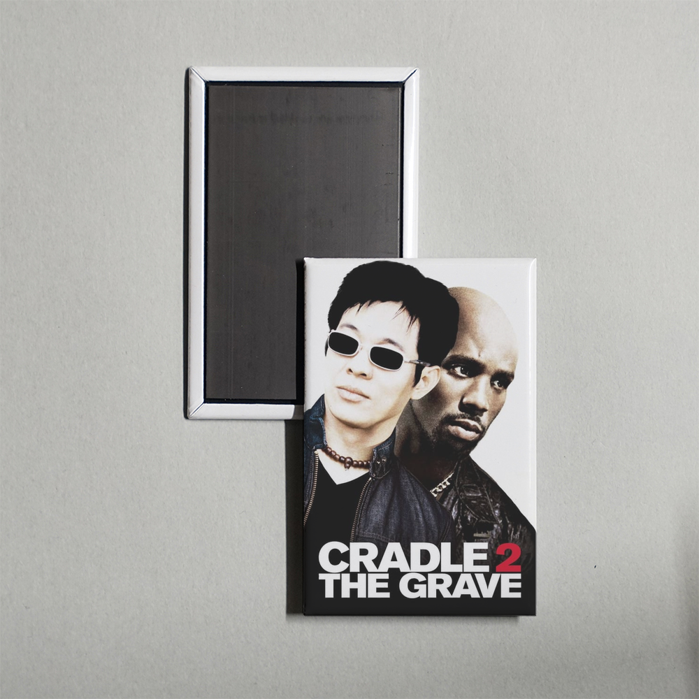 Cradle 2 the Grave Mini Movie Fridge Magnet