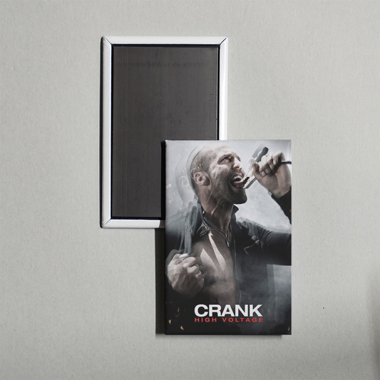 Crank High Voltage Mini Movie Fridge Magnet