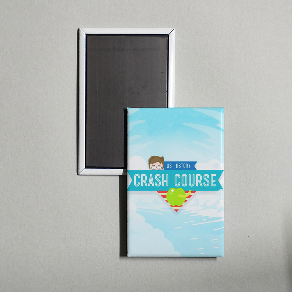 Crash Course US History TV Show Fridge Magnet