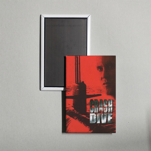 Crash Dive Mini Movie Fridge Magnet