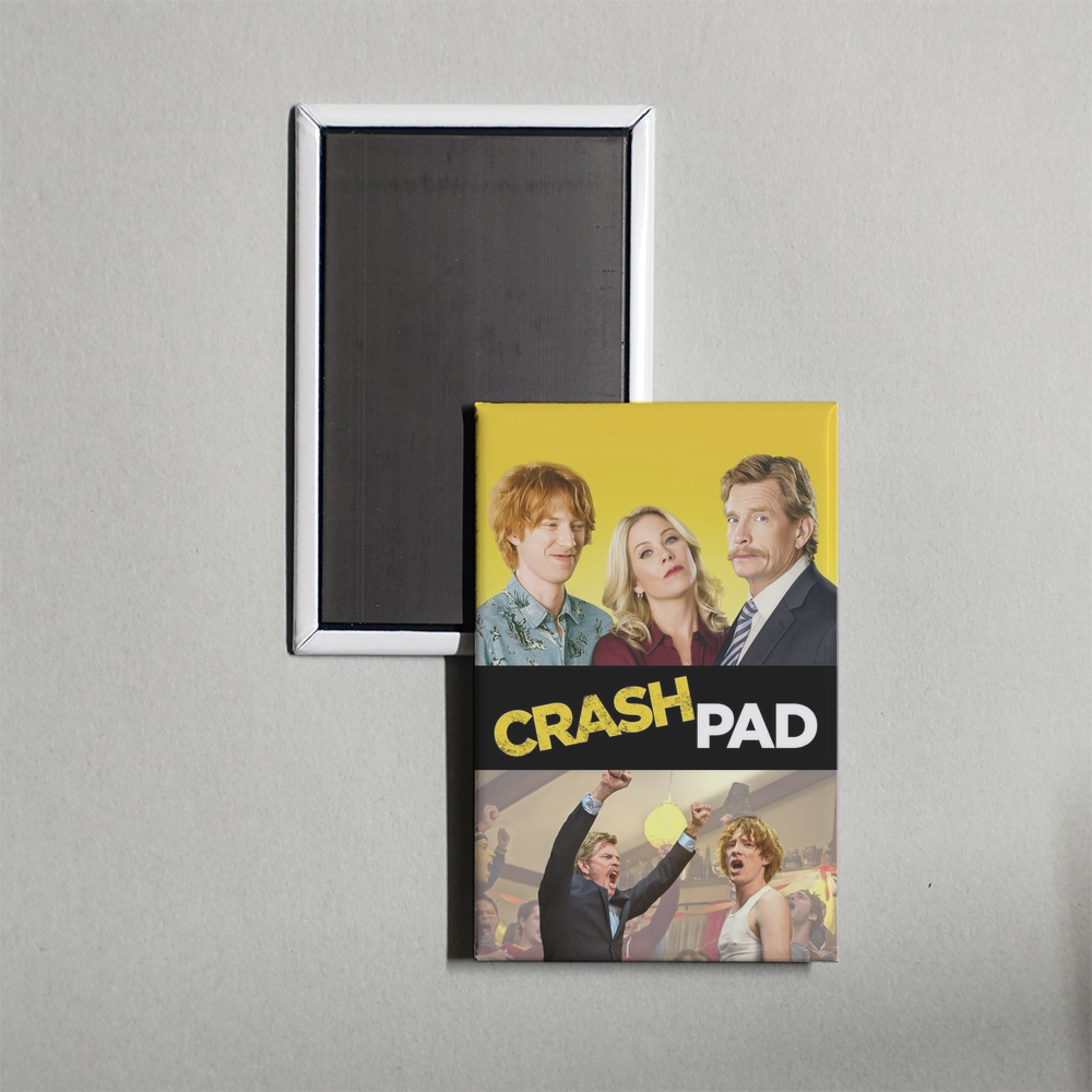 Crash Pad Mini Movie Fridge Magnet