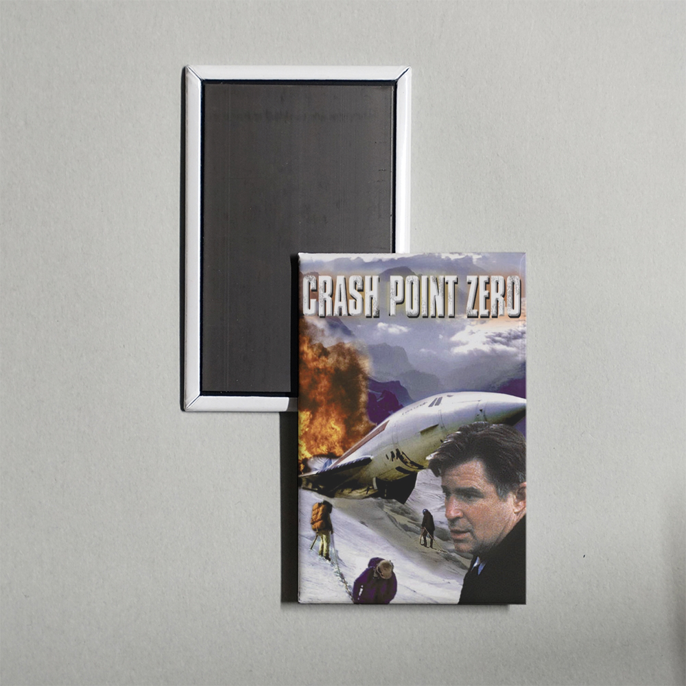 Crash Point Zero Mini Movie Fridge Magnet