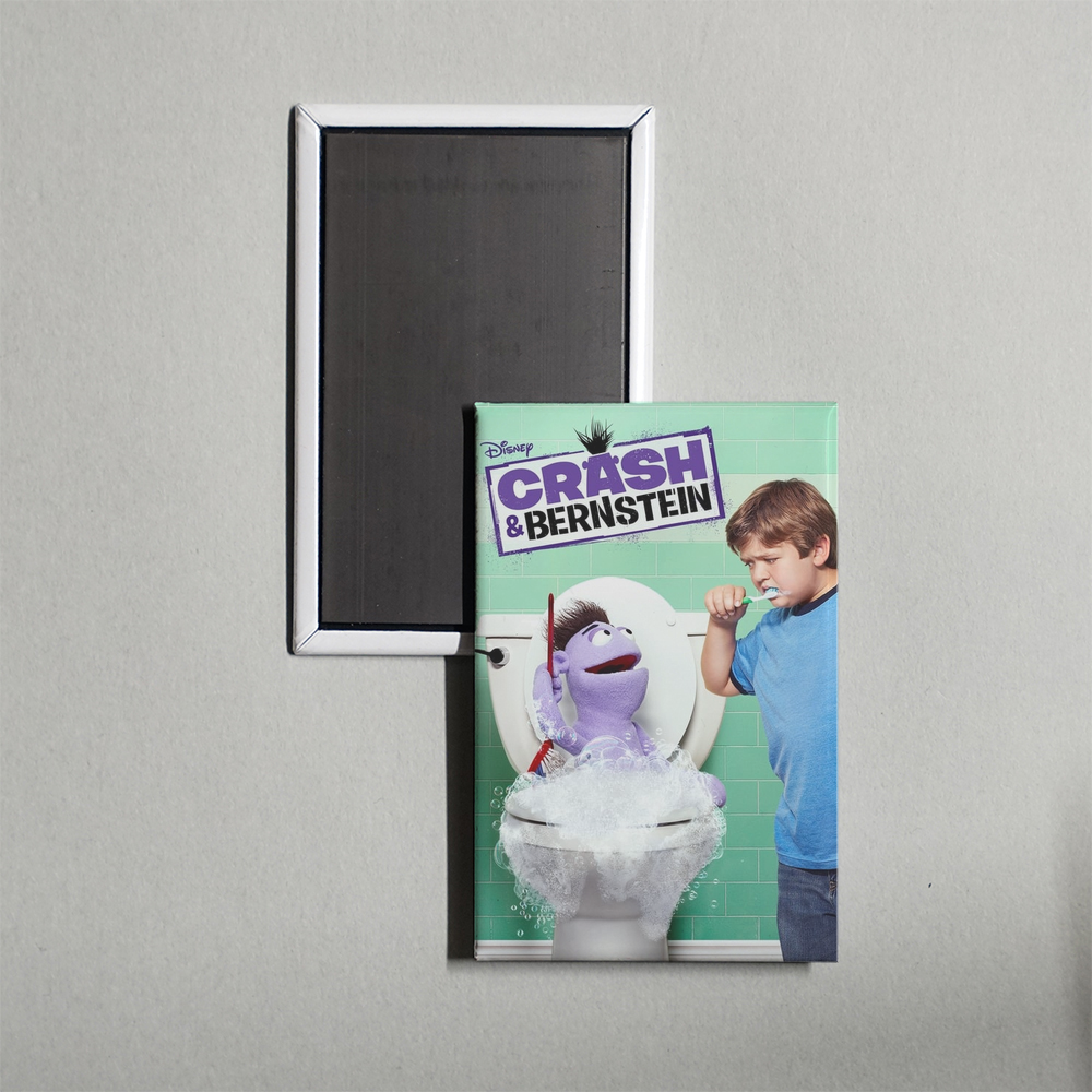 Crash & Bernstein TV Show Fridge Magnet