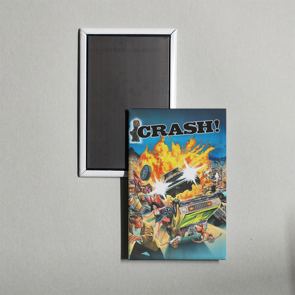 Crash! Mini Movie Fridge Magnet