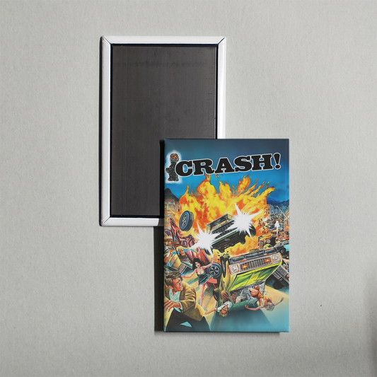 Crash! Mini Movie Fridge Magnet
