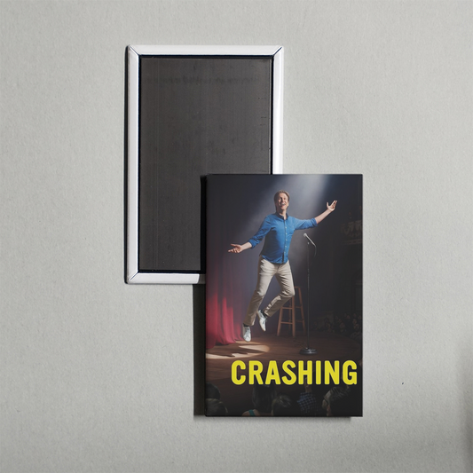 Crashing TV Show Fridge Magnet
