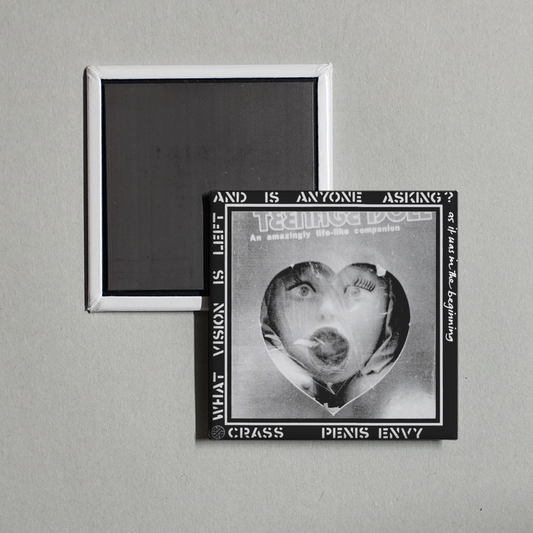 Crass - Penis Envy Album Cover Fridge Magnet