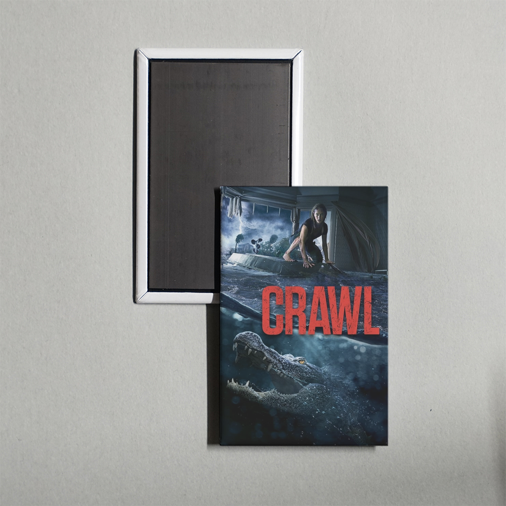 Crawl Mini Movie Fridge Magnet