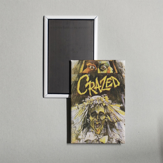 Crazed Mini Movie Fridge Magnet