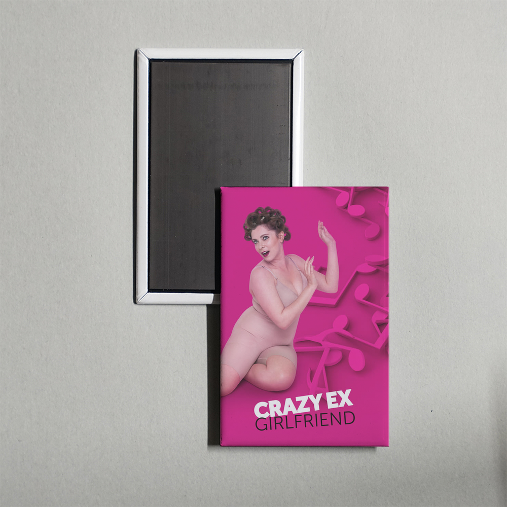 Crazy Ex-Girlfriend TV Show Fridge Magnet