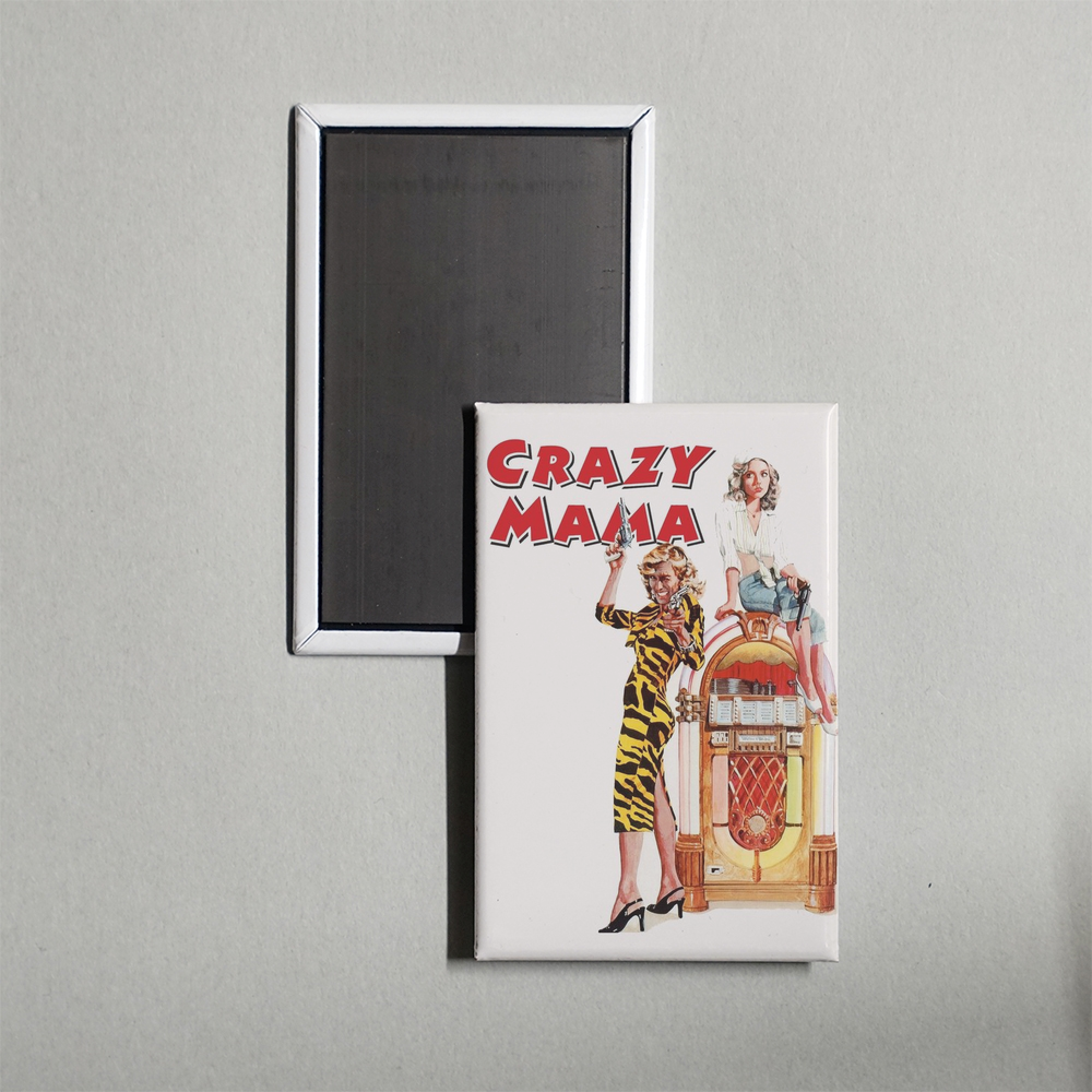 Crazy Mama Mini Movie Fridge Magnet
