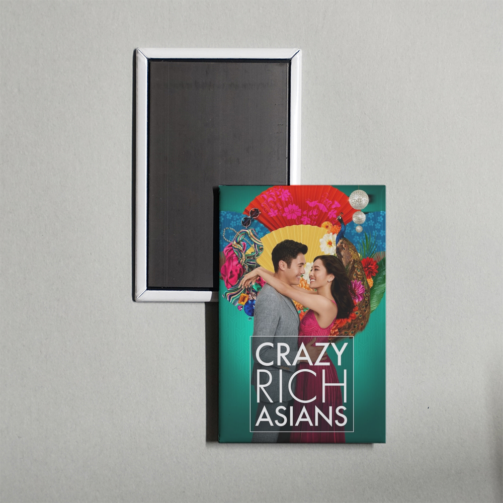 Crazy Rich Asians Mini Movie Fridge Magnet