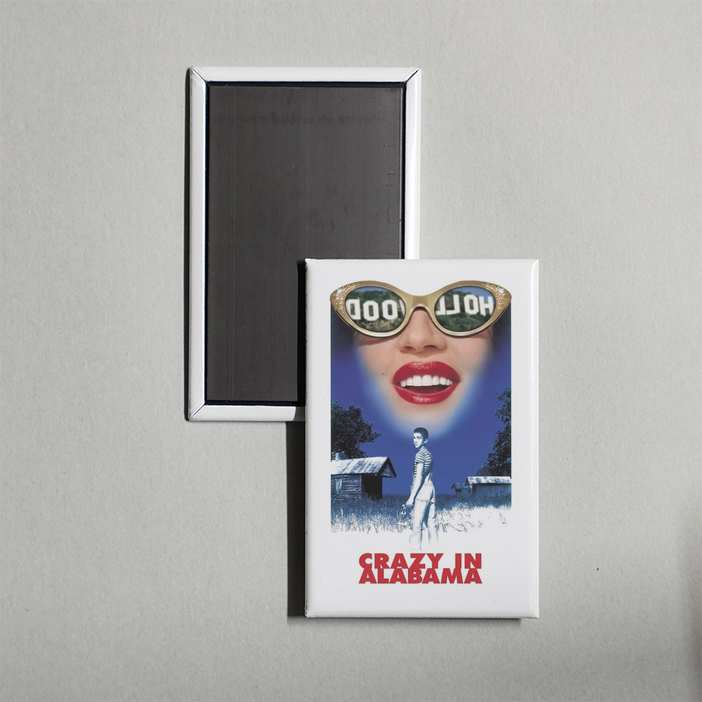 Crazy in Alabama Mini Movie Fridge Magnet