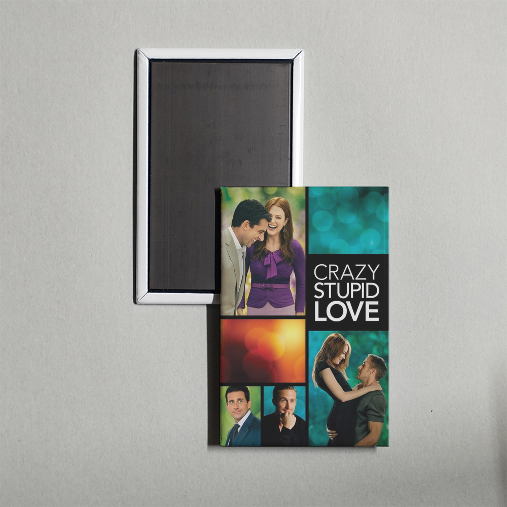 Crazy, Stupid, Love. Mini Movie Fridge Magnet