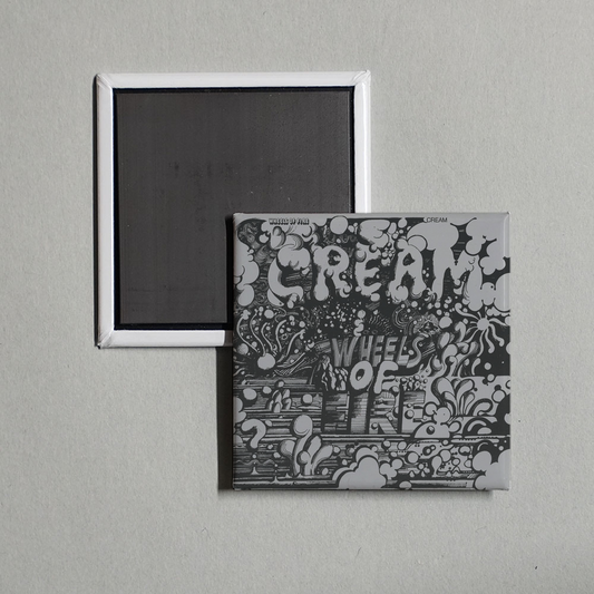 Cream - Wheels Of Fire Album Cover Fridge Magnet