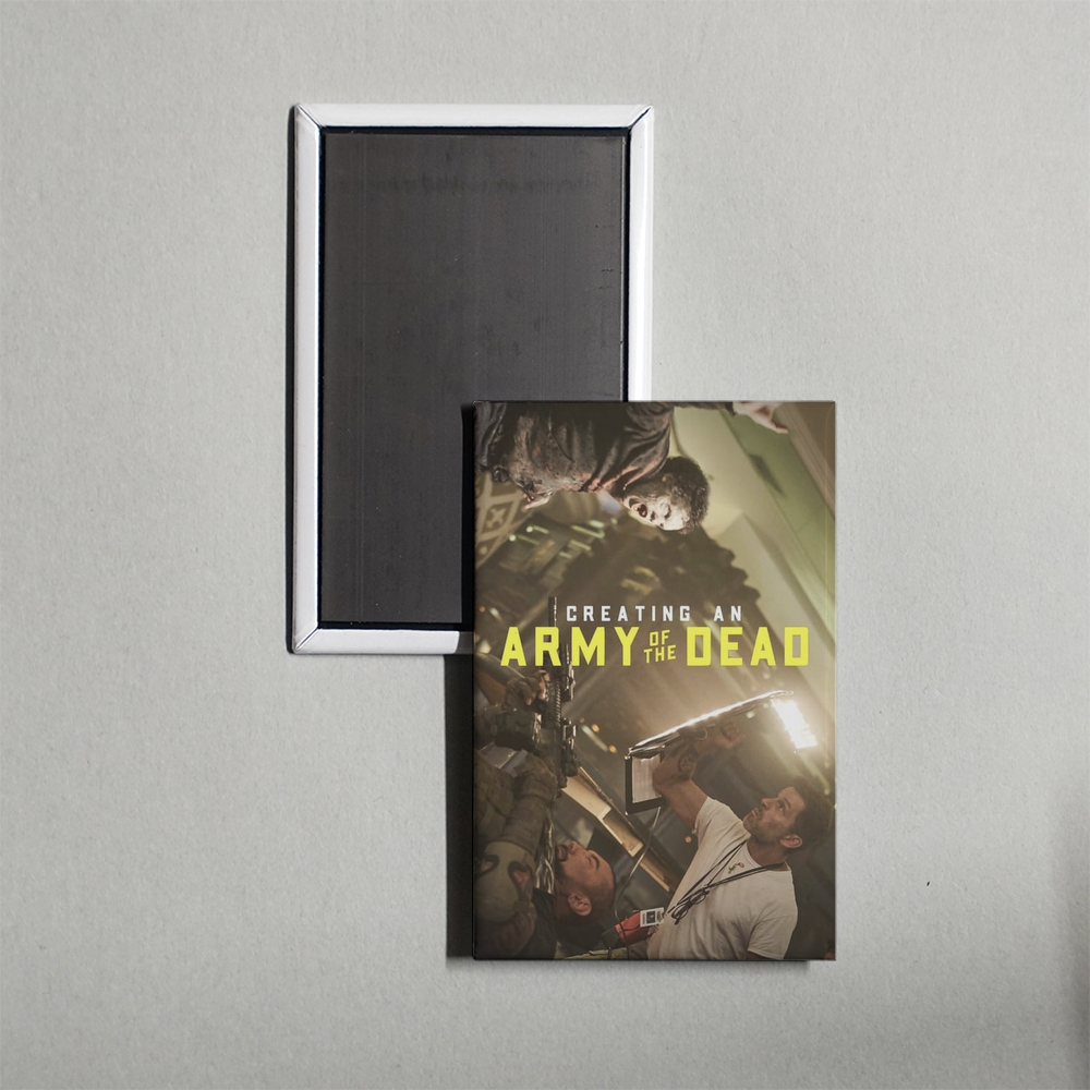 Creating an Army of the Dead Mini Movie Fridge Magnet