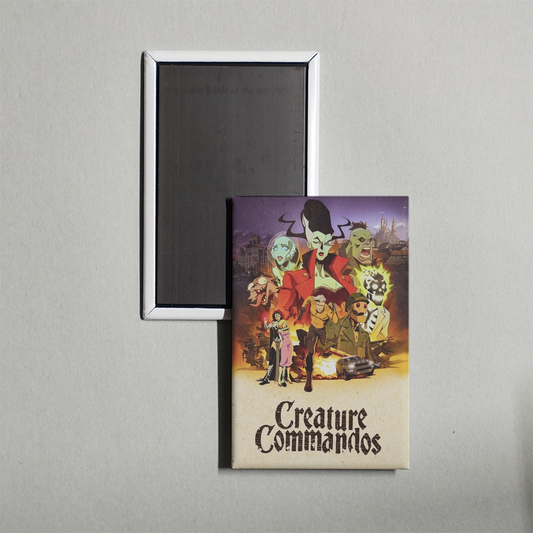 Creature Commandos TV Show Fridge Magnet