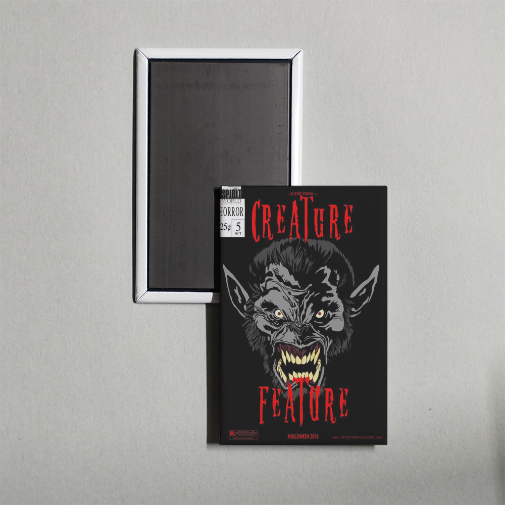 Creature Feature Mini Movie Fridge Magnet