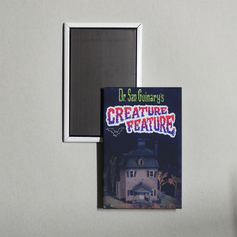 Creature Features TV Show Fridge Magnet