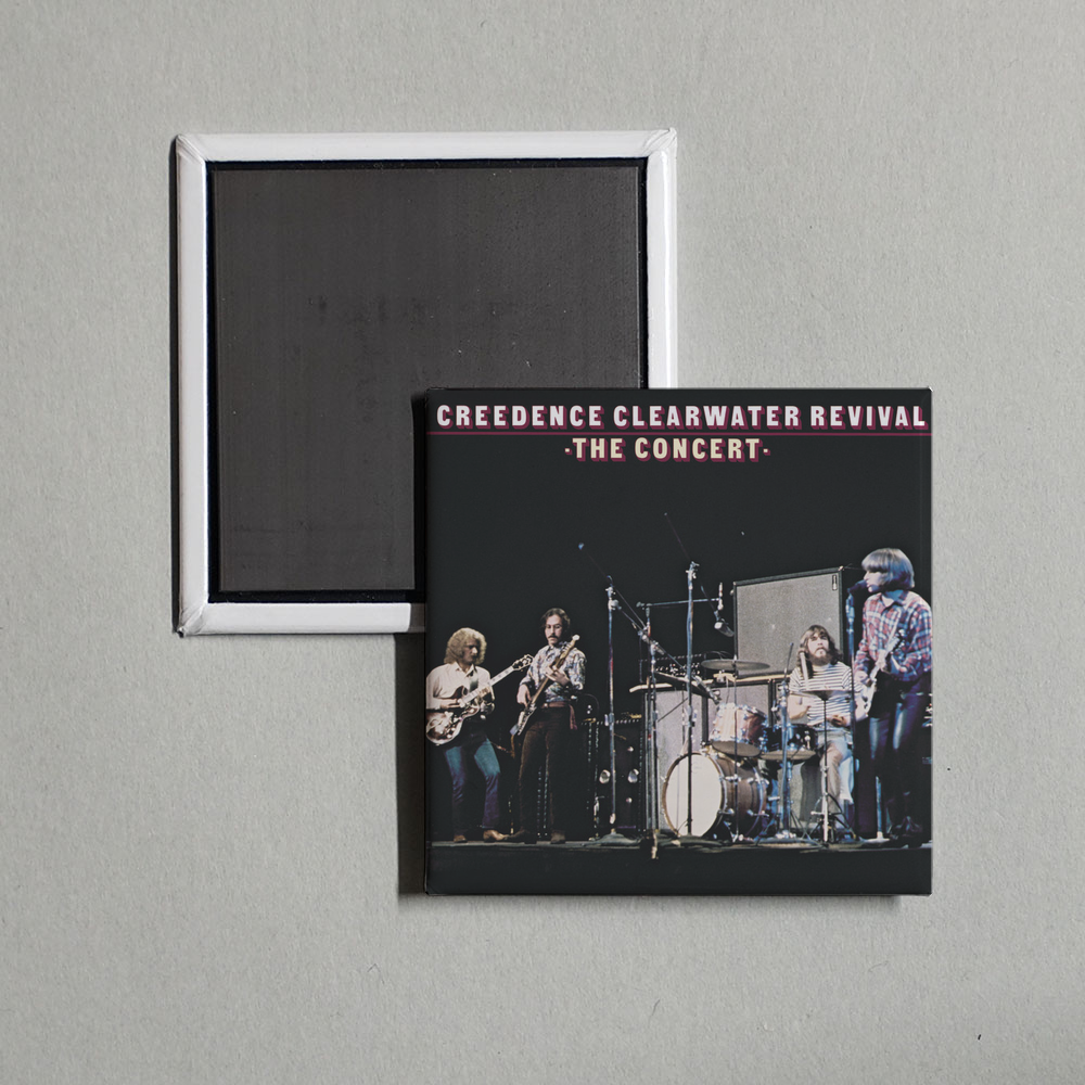 Creedence Clearwater Revival - The Concert Album Cover Fridge Magnet