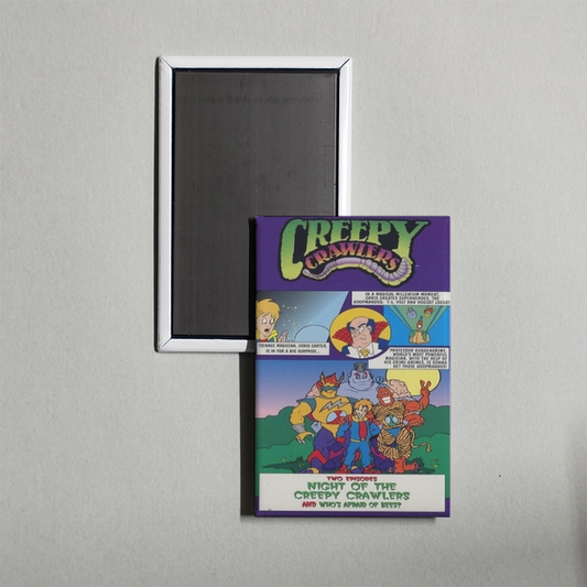 Creepy Crawlers TV Show Fridge Magnet