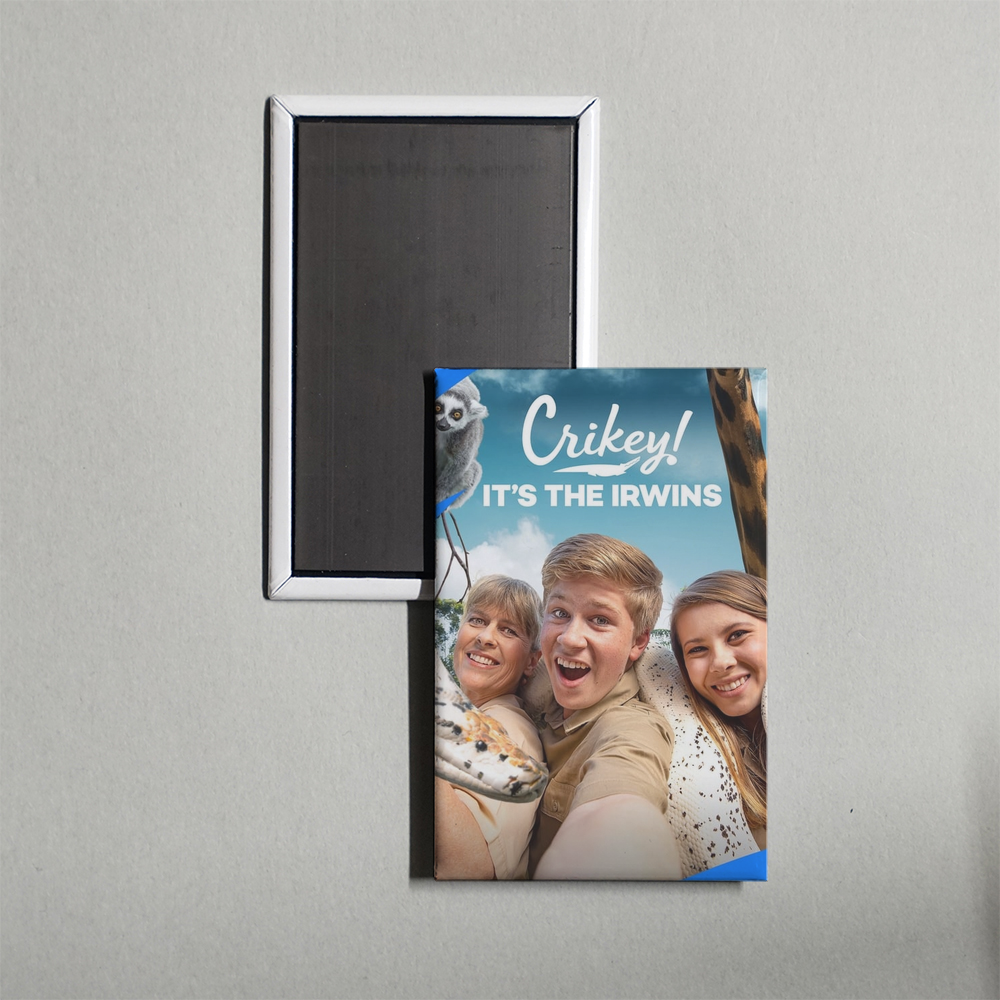 Crikey! It's the Irwins TV Show Fridge Magnet